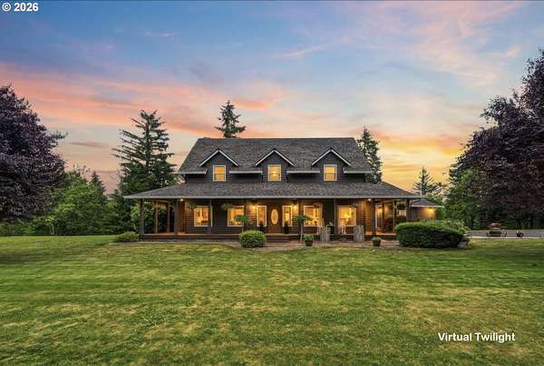 14.7 Acres of Land with Home for Sale in Washougal, Washington