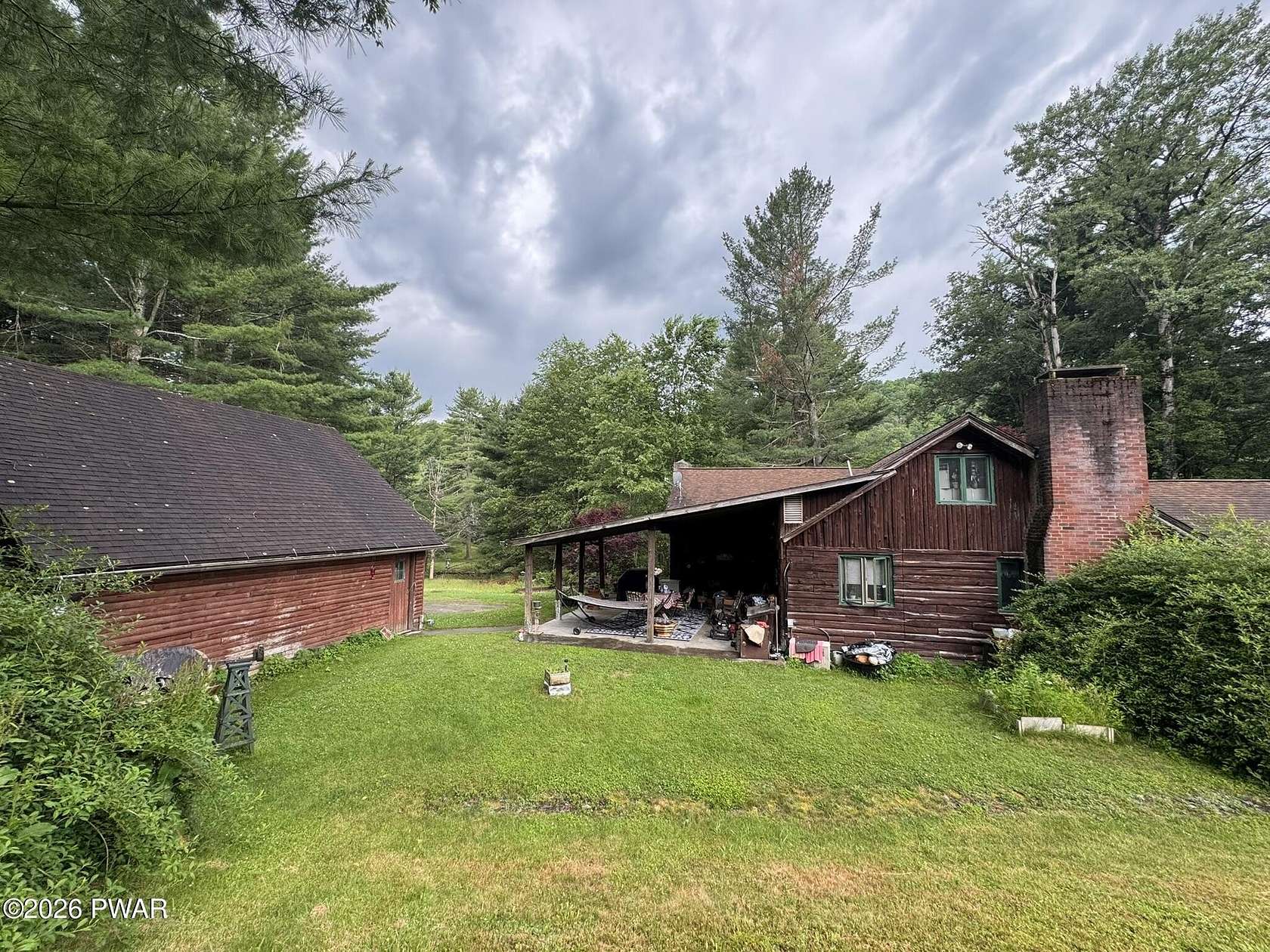 10 Acres of Recreational Land with Home for Sale in Montrose, Pennsylvania