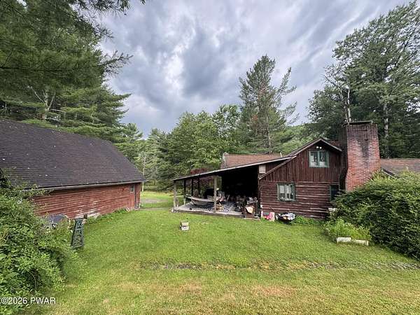 10 Acres of Recreational Land with Home for Sale in Montrose, Pennsylvania