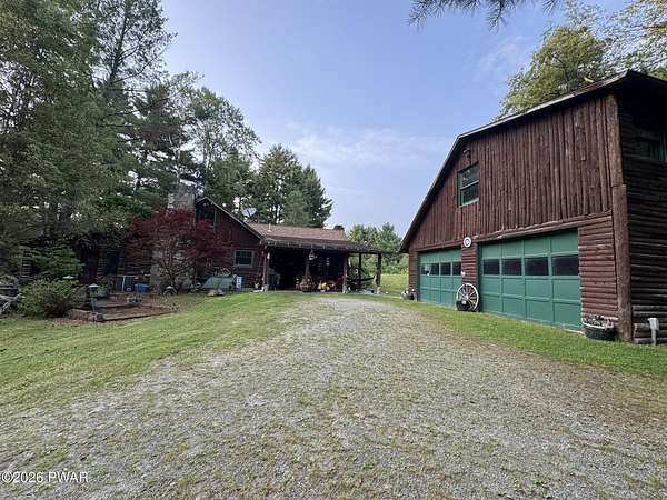 10 Acres of Recreational Land with Home for Sale in Montrose, Pennsylvania
