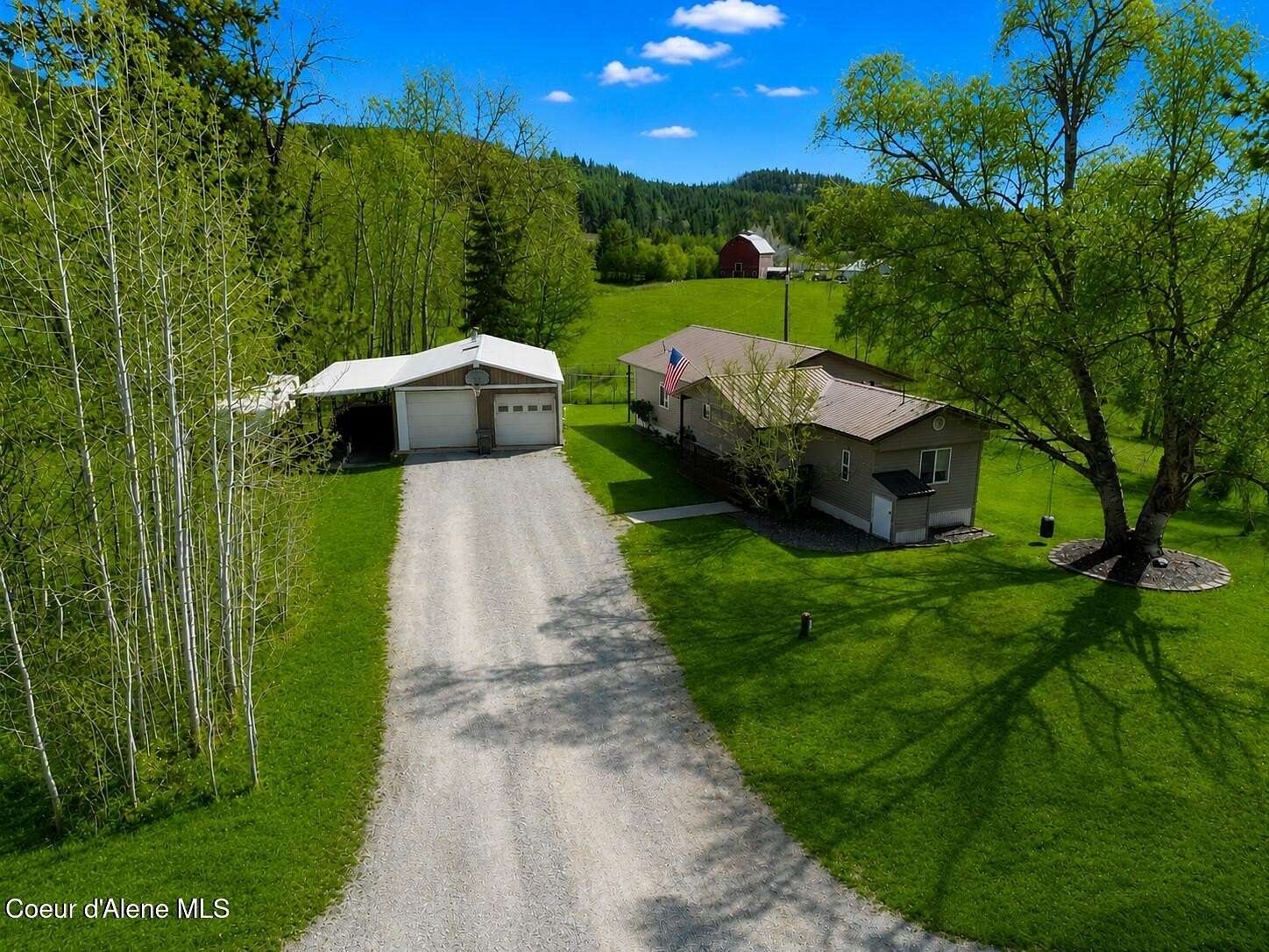 5.1 Acres of Land with Home for Sale in Priest River, Idaho