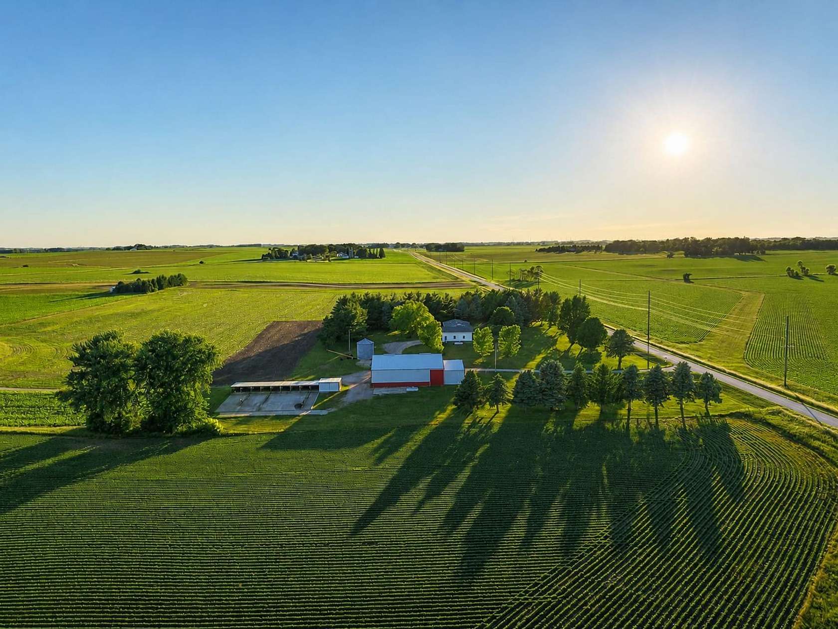 6.12 Acres of Land with Home for Sale in Kasson, Minnesota