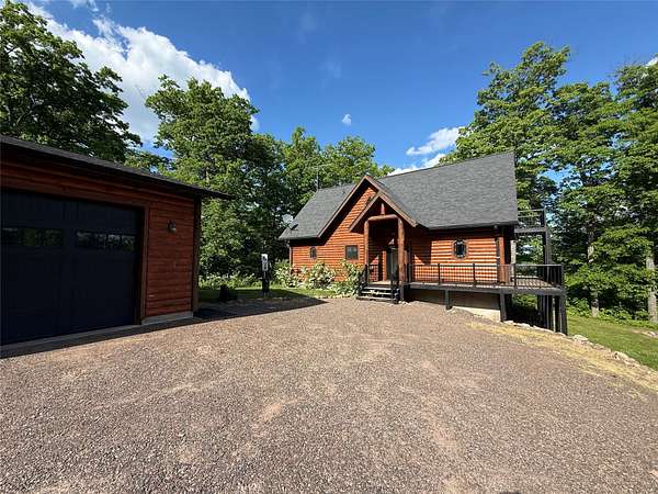 42 Acres of Recreational Land with Home for Sale in Stone Lake, Wisconsin