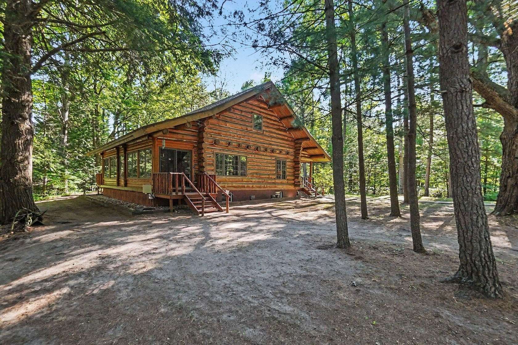 6.83 Acres of Land with Home for Sale in White Cloud, Michigan