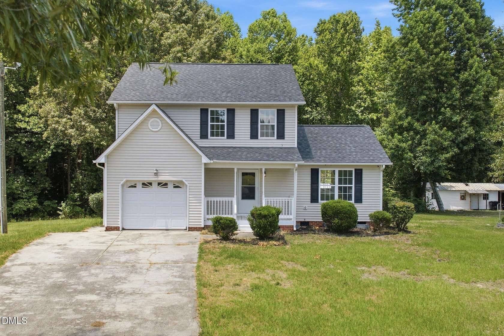 1.58 Acres of Land with Home for Sale in Willow Springs, North Carolina