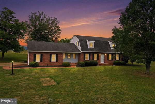 4.32 Acres of Land with Home for Sale in Edinburg, Virginia