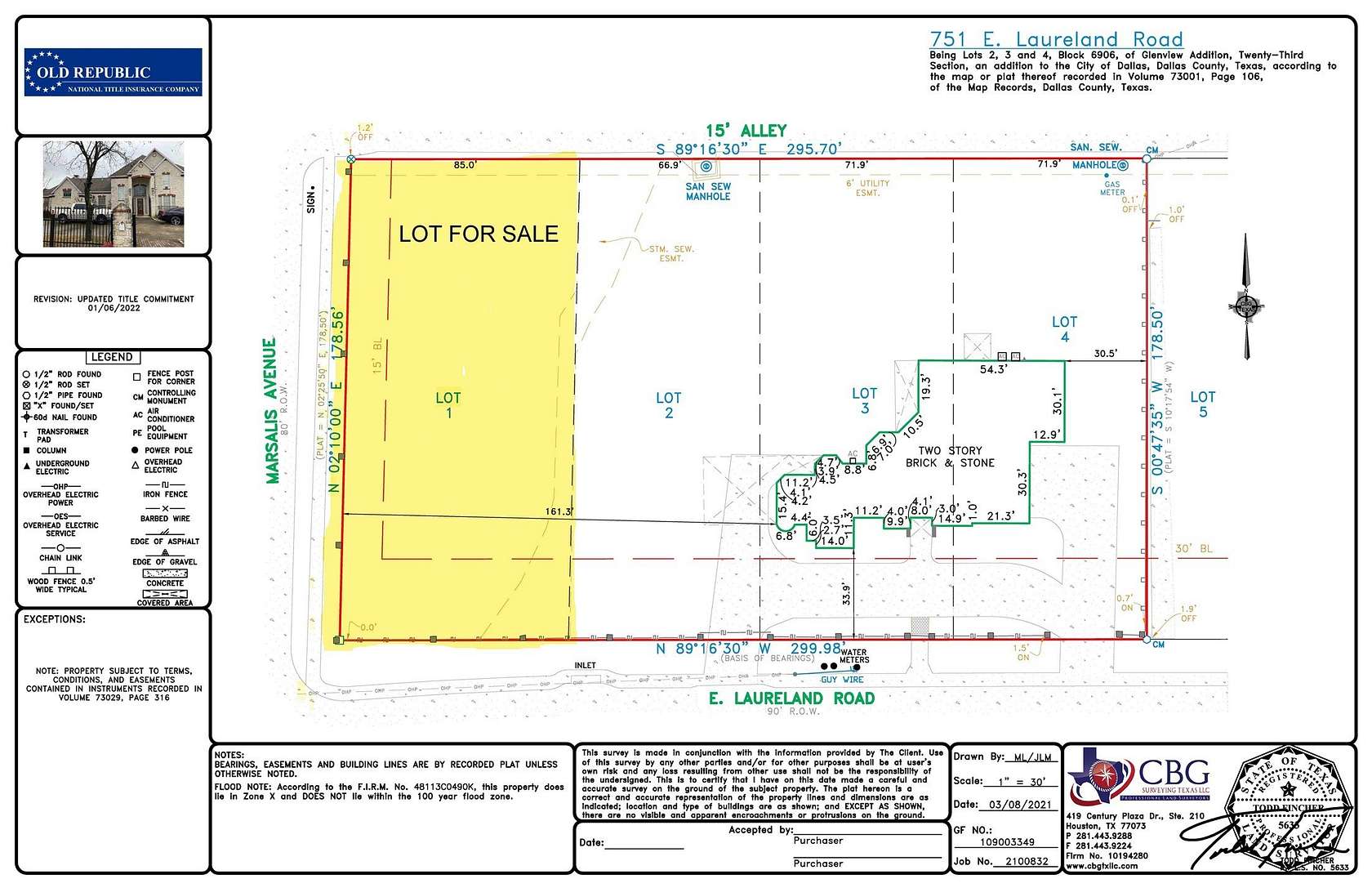 0.38 Acres of Residential Land for Sale in Dallas, Texas