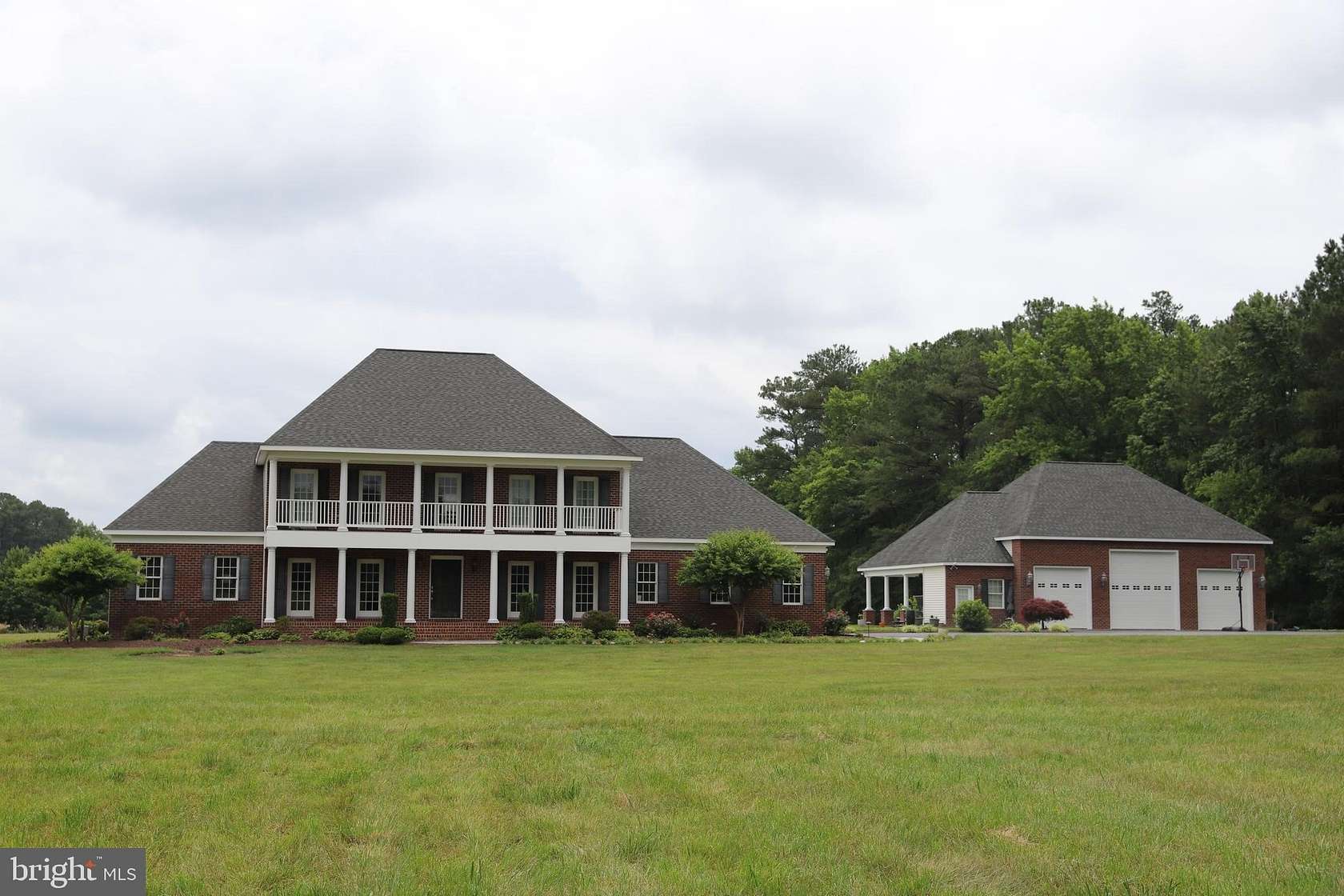 9.28 Acres of Land with Home for Sale in Pittsville, Maryland