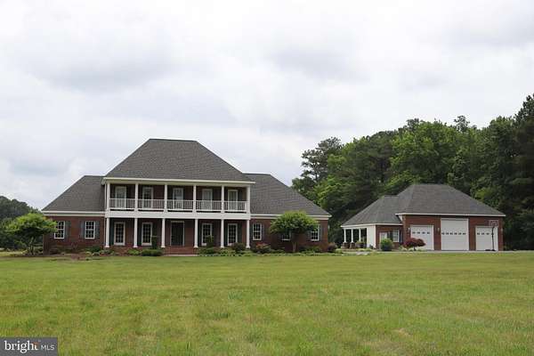 9.28 Acres of Land with Home for Sale in Pittsville, Maryland