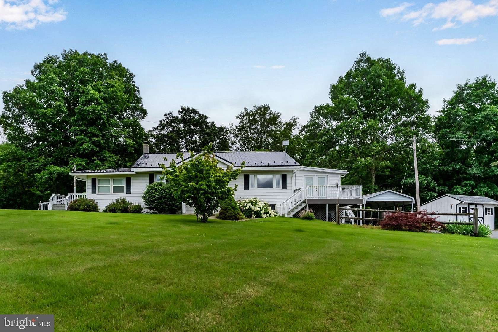 6 Acres of Land with Home for Sale in Hustontown, Pennsylvania