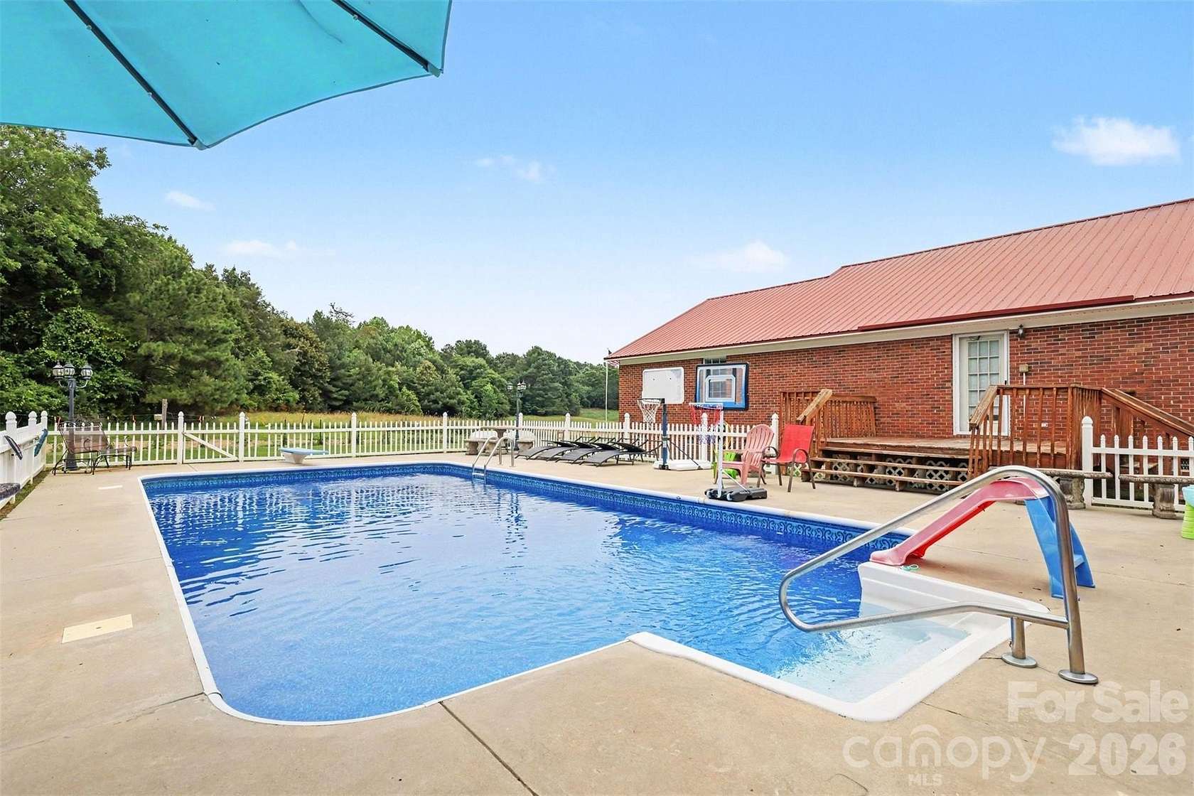 9.47 Acres of Land with Home for Sale in Heath Springs, South Carolina