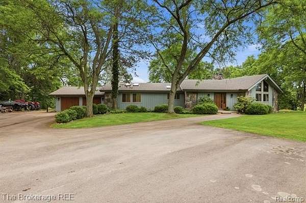 3 Acres of Land with Home for Sale in Springfield Township, Michigan