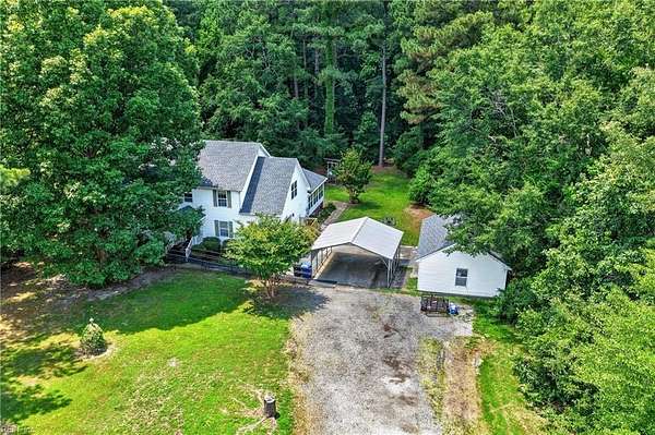 2 Acres of Land with Home for Sale in Suffolk, Virginia