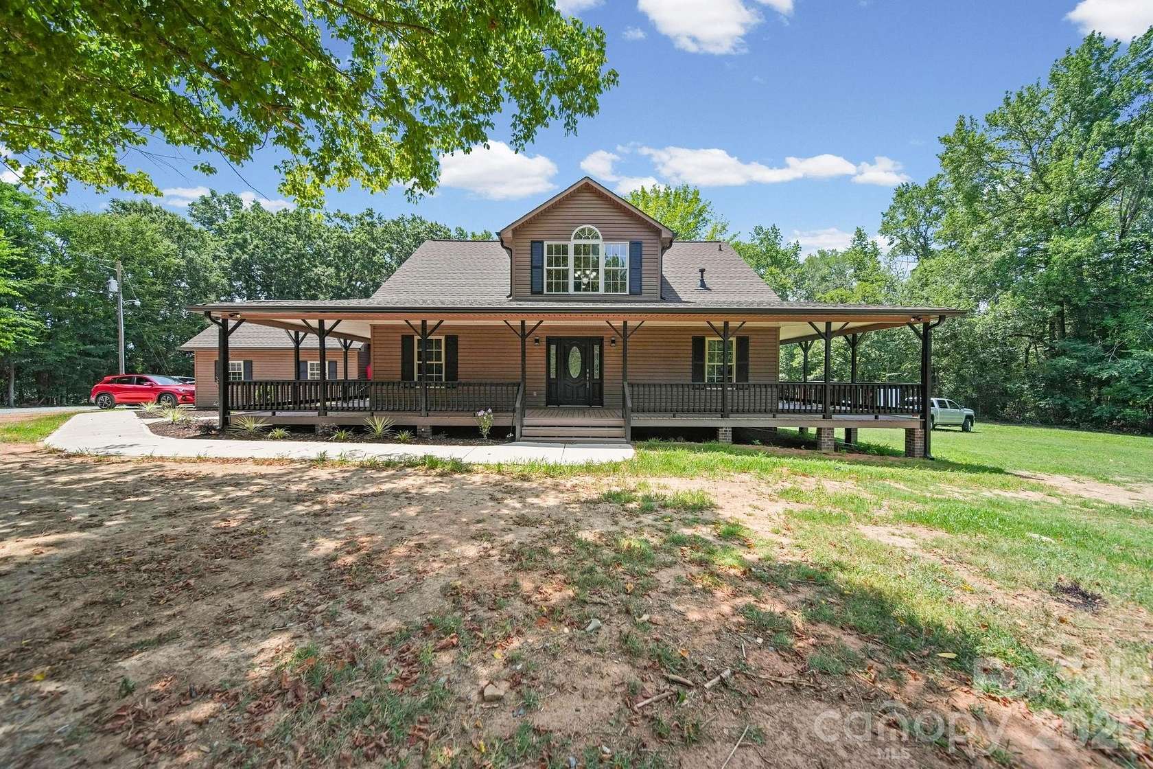 3.66 Acres of Land with Home for Sale in Monroe, North Carolina