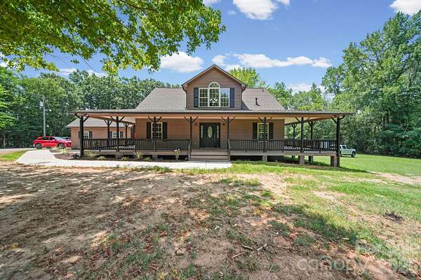 3.66 Acres of Land with Home for Sale in Monroe, North Carolina