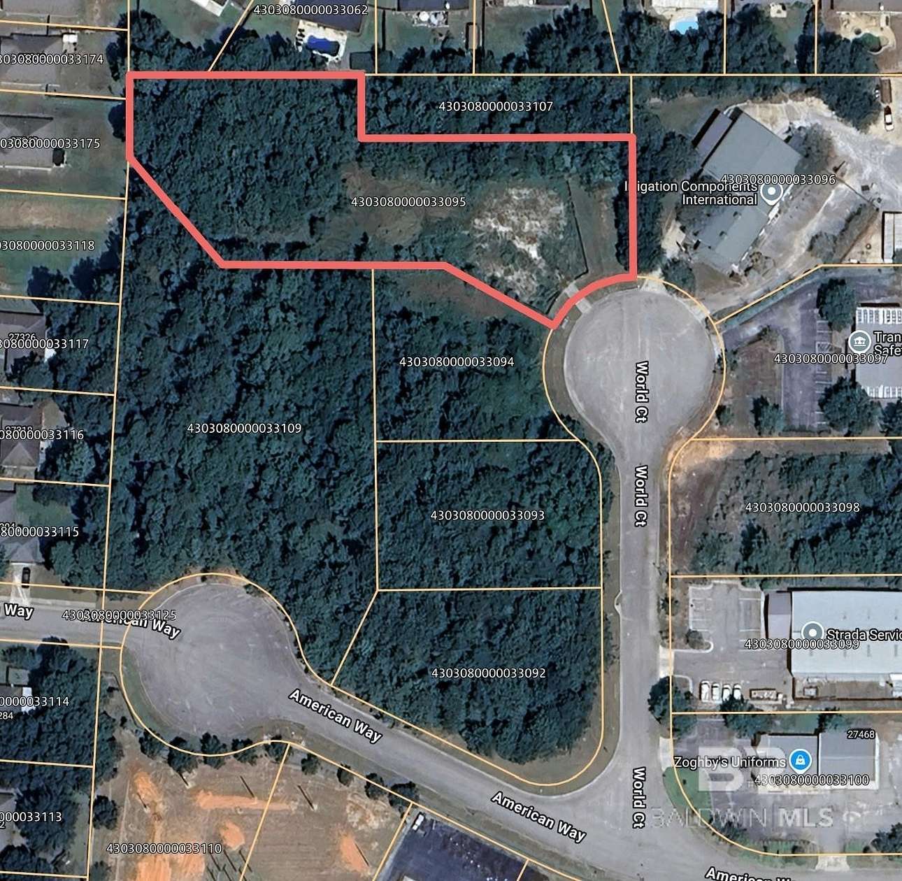1.4 Acres of Commercial Land for Sale in Daphne, Alabama