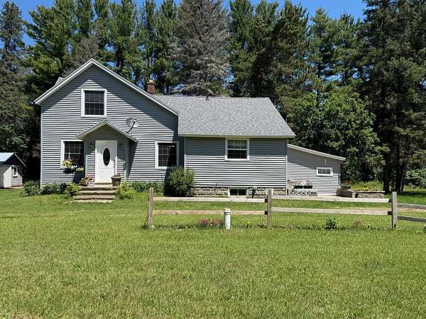 25.1 Acres of Agricultural Land with Home for Sale in Free Soil, Michigan