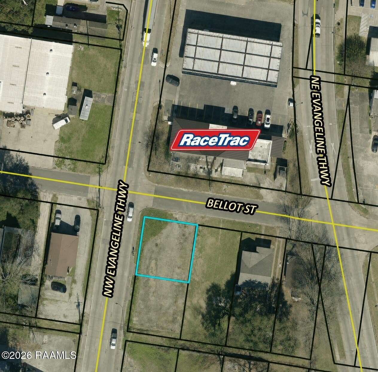 0.08 Acres of Commercial Land for Sale in Lafayette, Louisiana