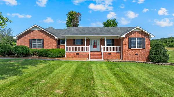 7.3 Acres of Land with Home for Sale in Shelbyville, Tennessee