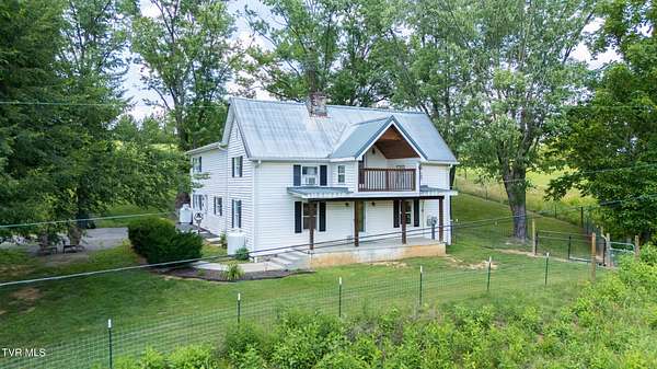 25 Acres of Agricultural Land with Home for Sale in Bluff City, Tennessee