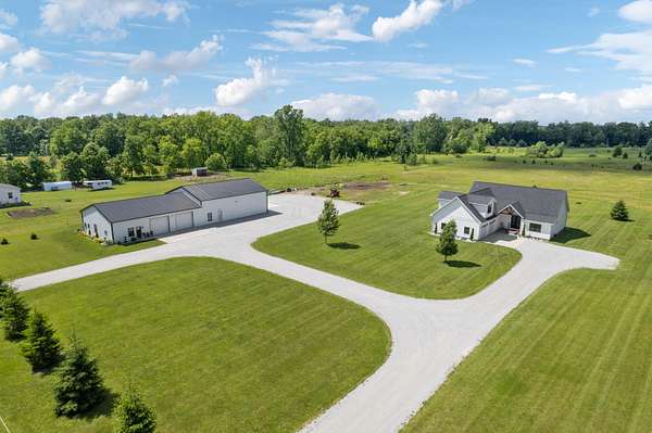 10 Acres of Recreational Land with Home for Sale in Clarksville, Michigan
