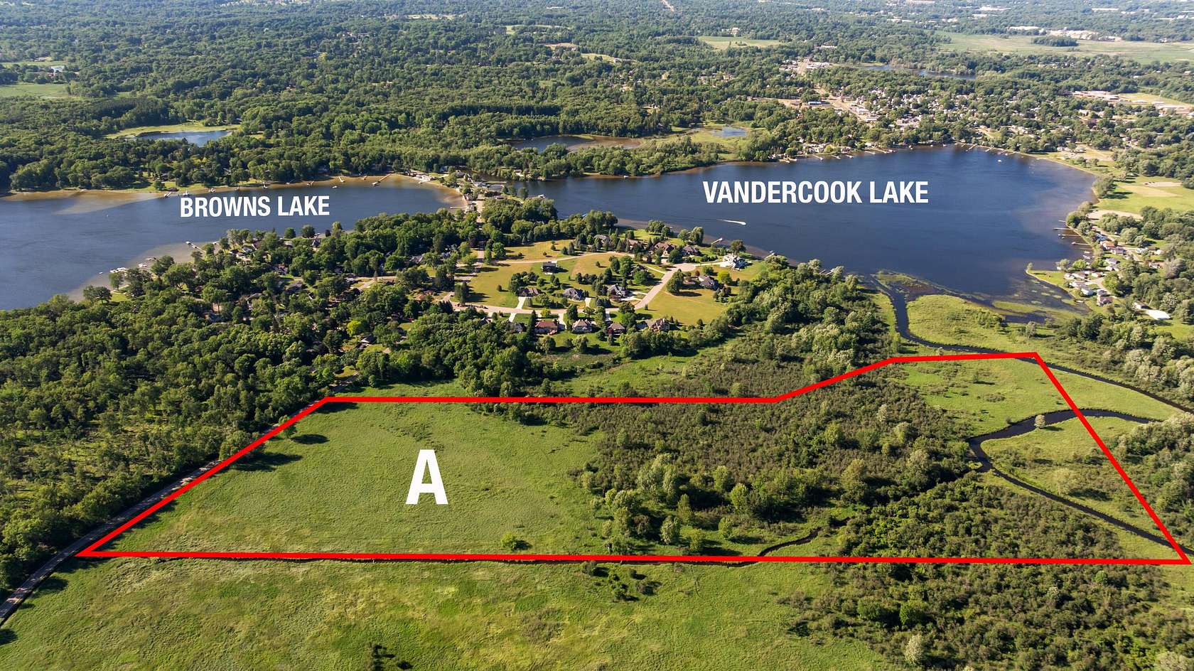 48 Acres of Recreational Land for Sale in Jackson, Michigan