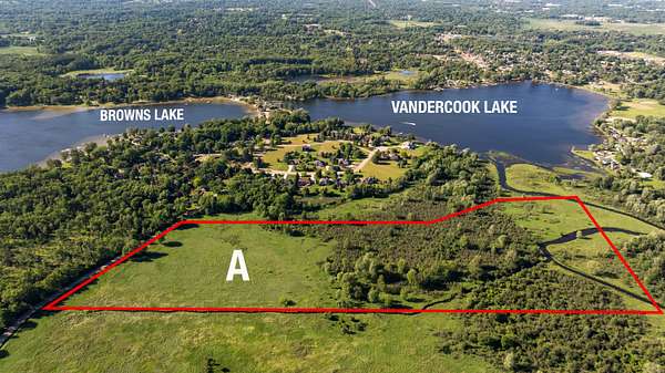 48 Acres of Recreational Land for Sale in Jackson, Michigan