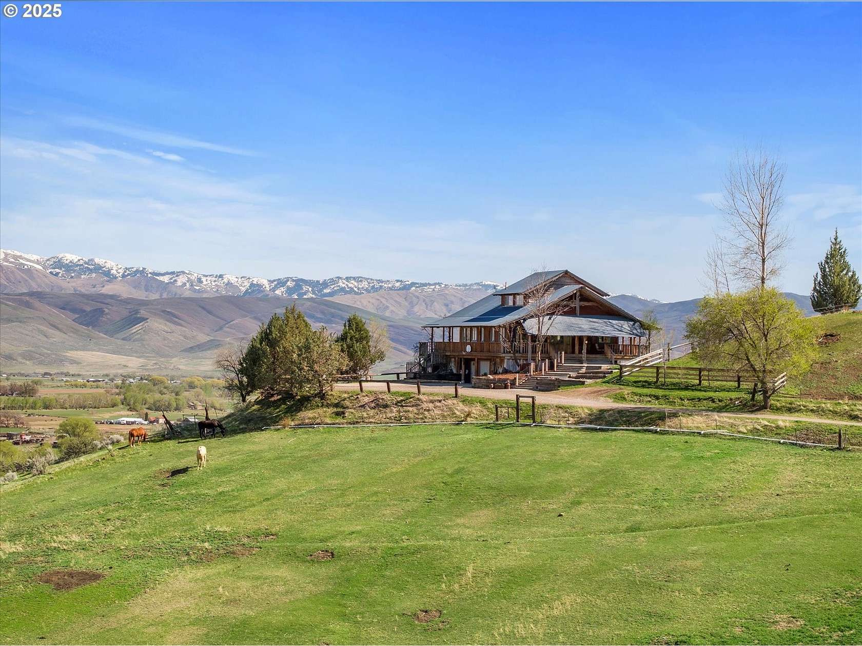 101 Acres of Land with Home for Sale in Richland, Oregon