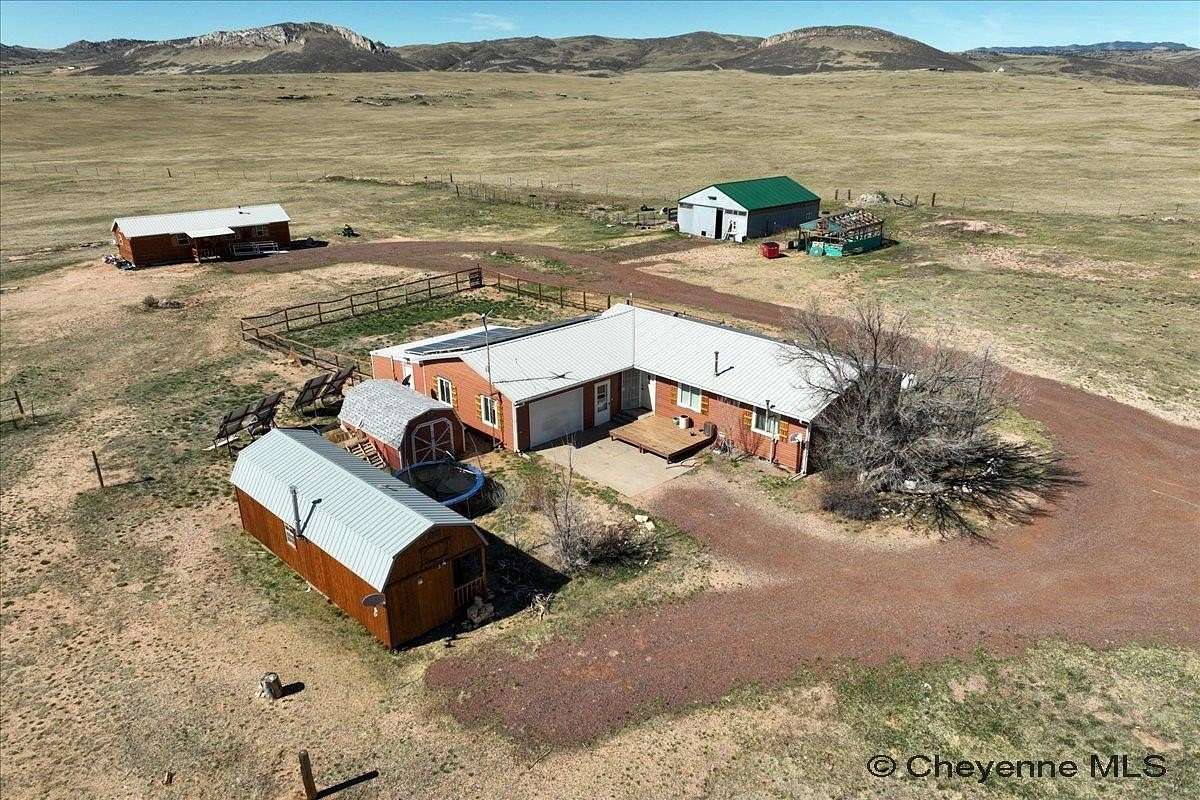 8.32 Acres of Land with Home for Sale in Cheyenne, Wyoming