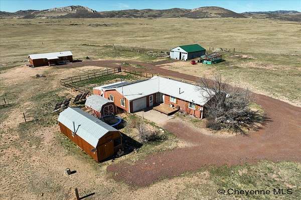 8.32 Acres of Land with Home for Sale in Cheyenne, Wyoming