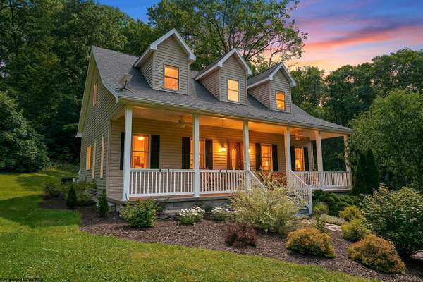 6.15 Acres of Land with Home for Sale in Masontown, West Virginia