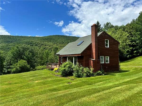 4.68 Acres of Land with Home for Lease in Roxbury, New York