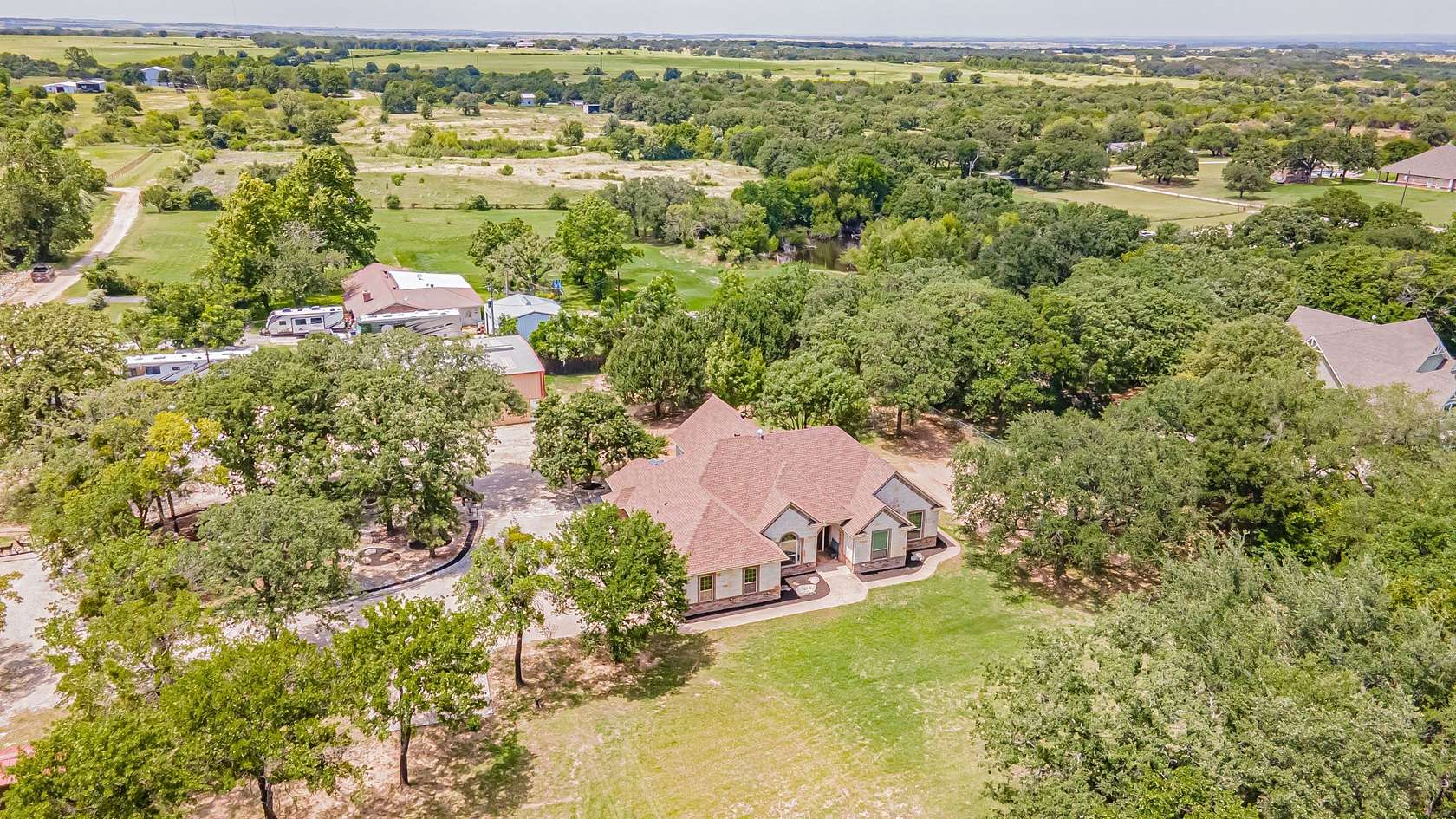 2.53 Acres of Land with Home for Sale in Tolar, Texas