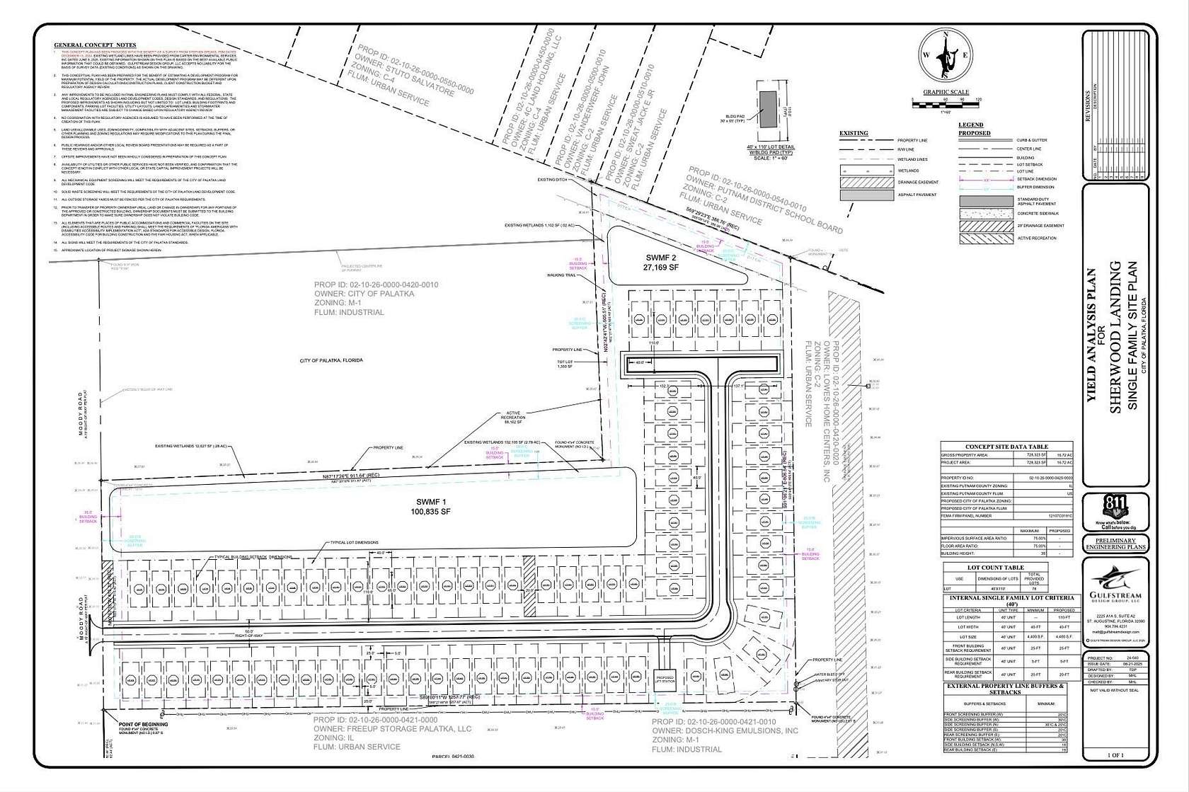 16.7 Acres of Land for Sale in Palatka, Florida