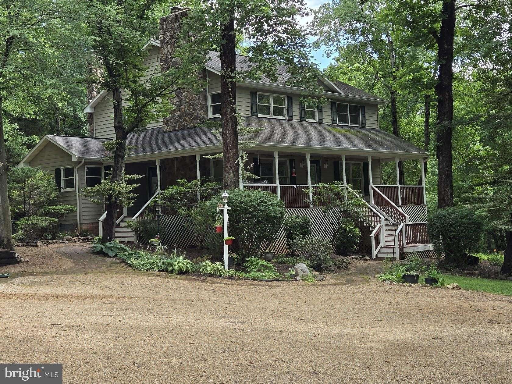 8.6 Acres of Land with Home for Sale in Woodville, Virginia