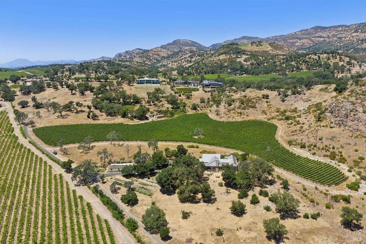 3.37 Acres of Land with Home for Sale in Napa, California