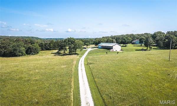 15.3 Acres of Land with Home for Sale in Rolla, Missouri