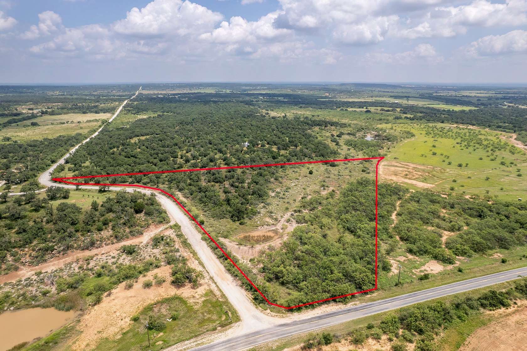10 Acres of Recreational & Residential Land for Sale in Brownwood, Texas