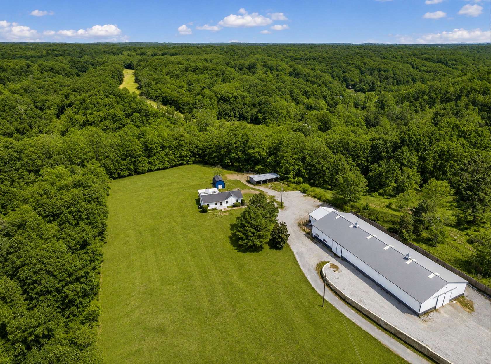 8.75 Acres of Land with Home for Sale in Joelton, Tennessee