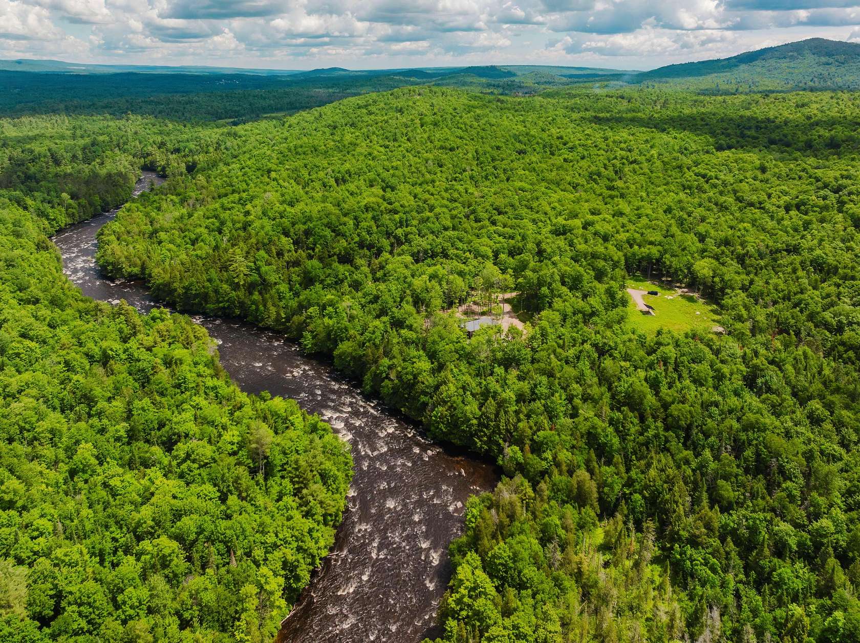 1,046 Acres of Recreational Land with Home for Sale in Black Brook, New York