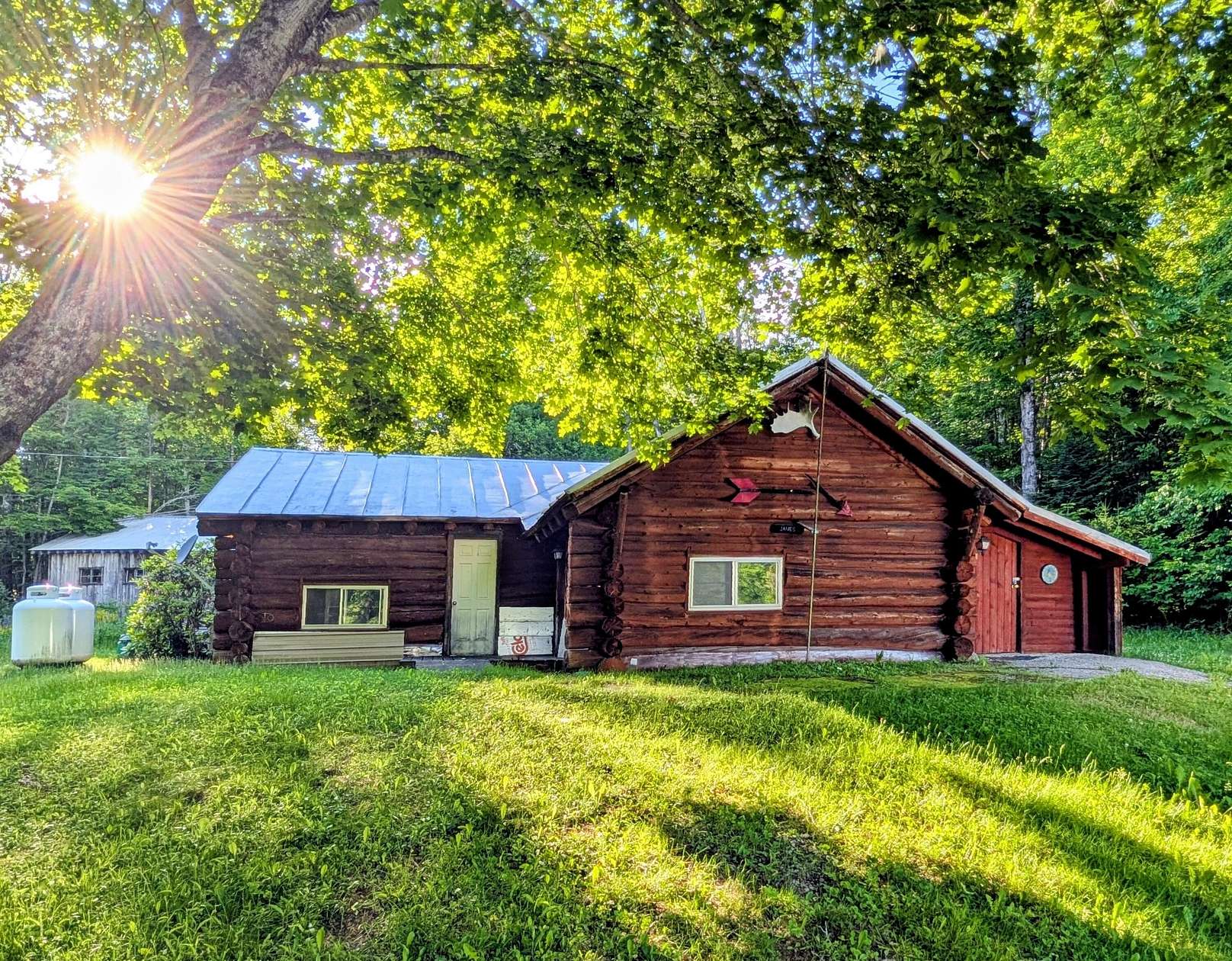 31 Acres of Recreational Land with Home for Sale in Madrid, Maine