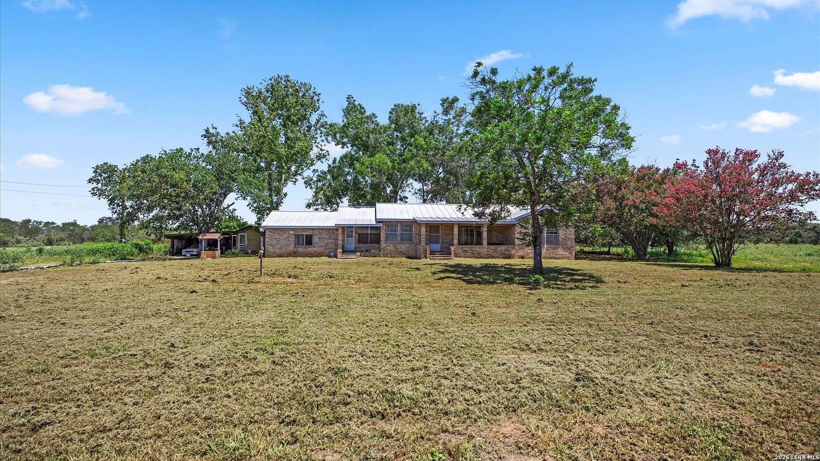 19.8 Acres of Land with Home for Sale in Adkins, Texas