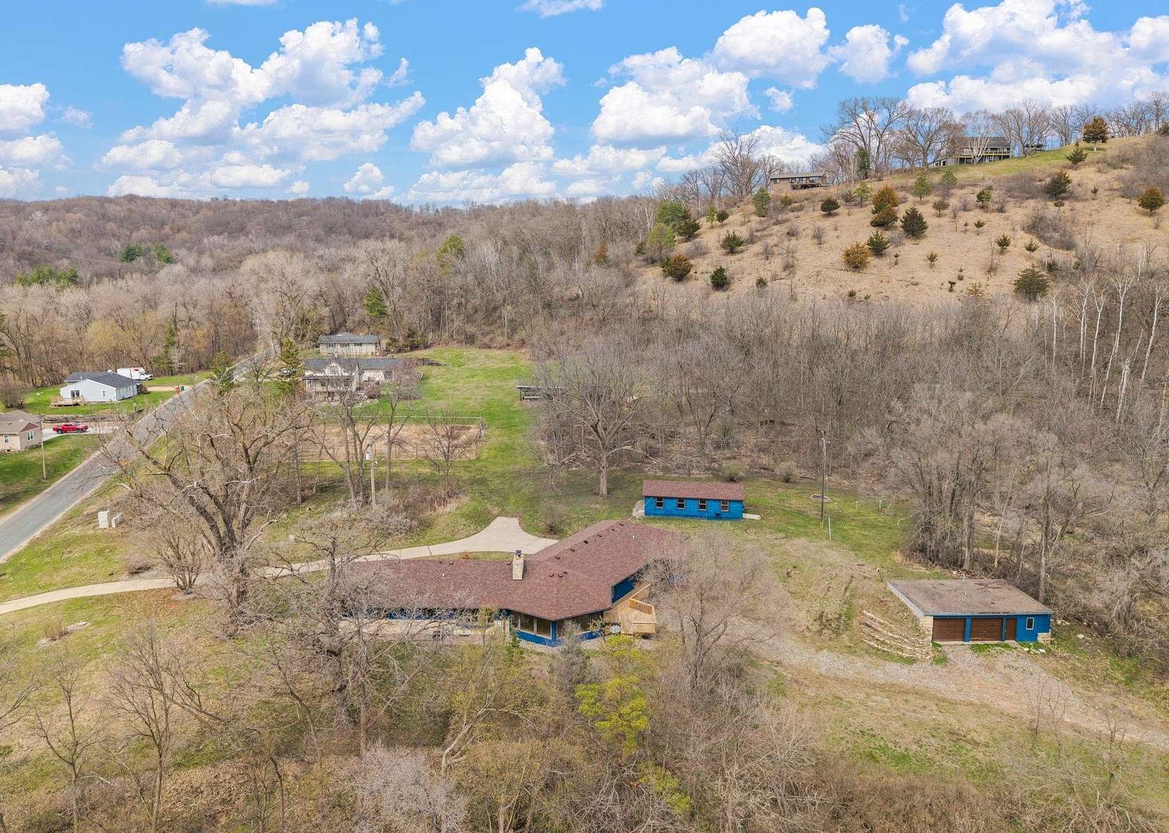 42.3 Acres of Recreational Land with Home for Sale in Red Wing, Minnesota