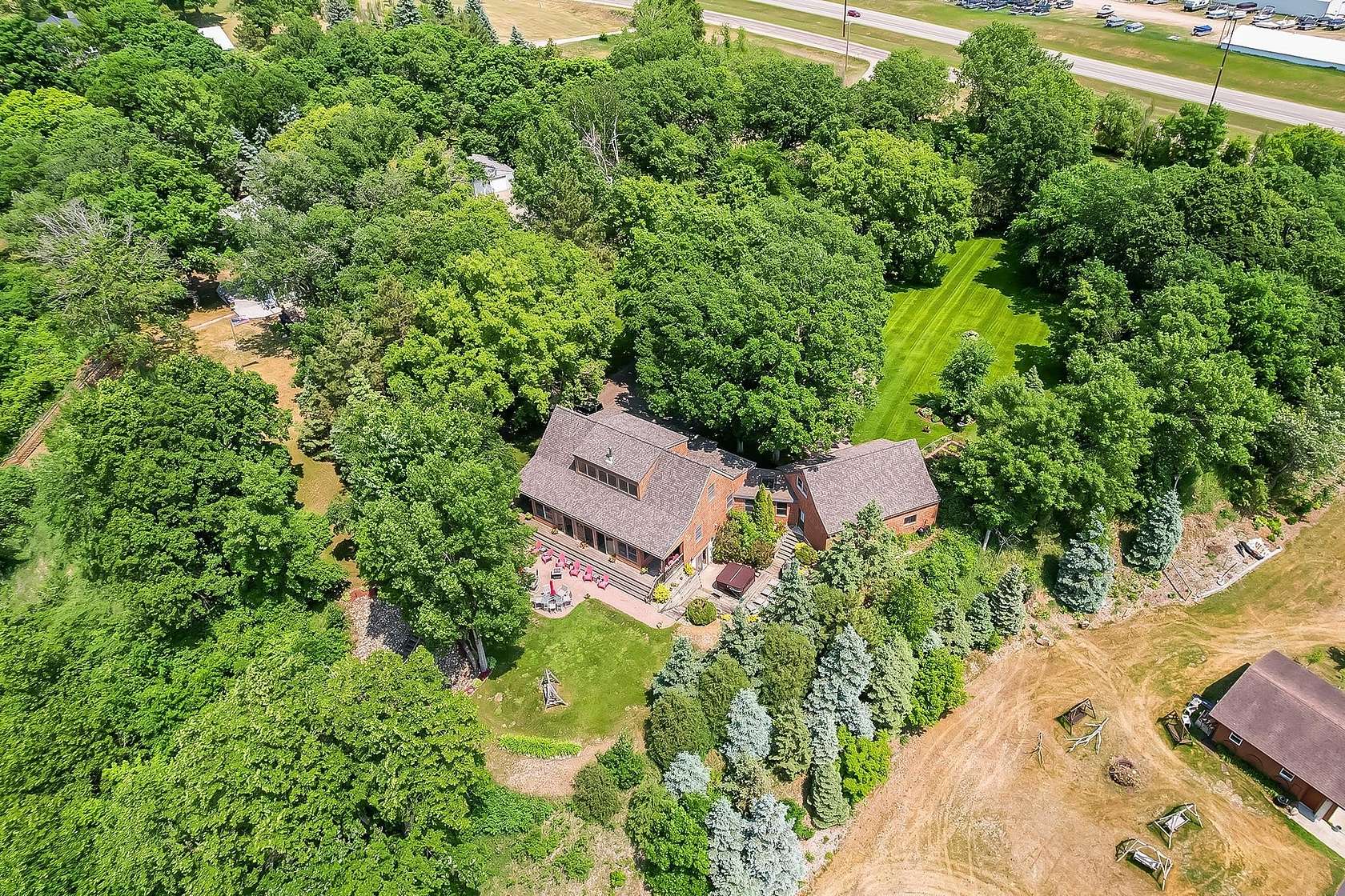 2.4 Acres of Land with Home for Sale in Detroit Lakes, Minnesota
