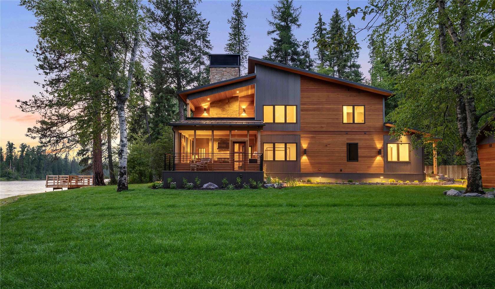 1.78 Acres of Land with Home for Sale in Bigfork, Montana