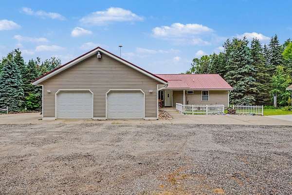 40 Acres of Recreational Land with Home for Sale in Sheridan, Michigan