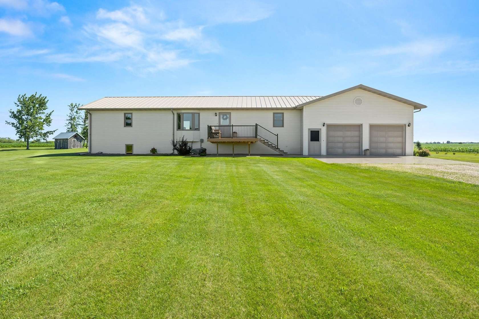 6.36 Acres of Land with Home for Sale in Rutland, North Dakota