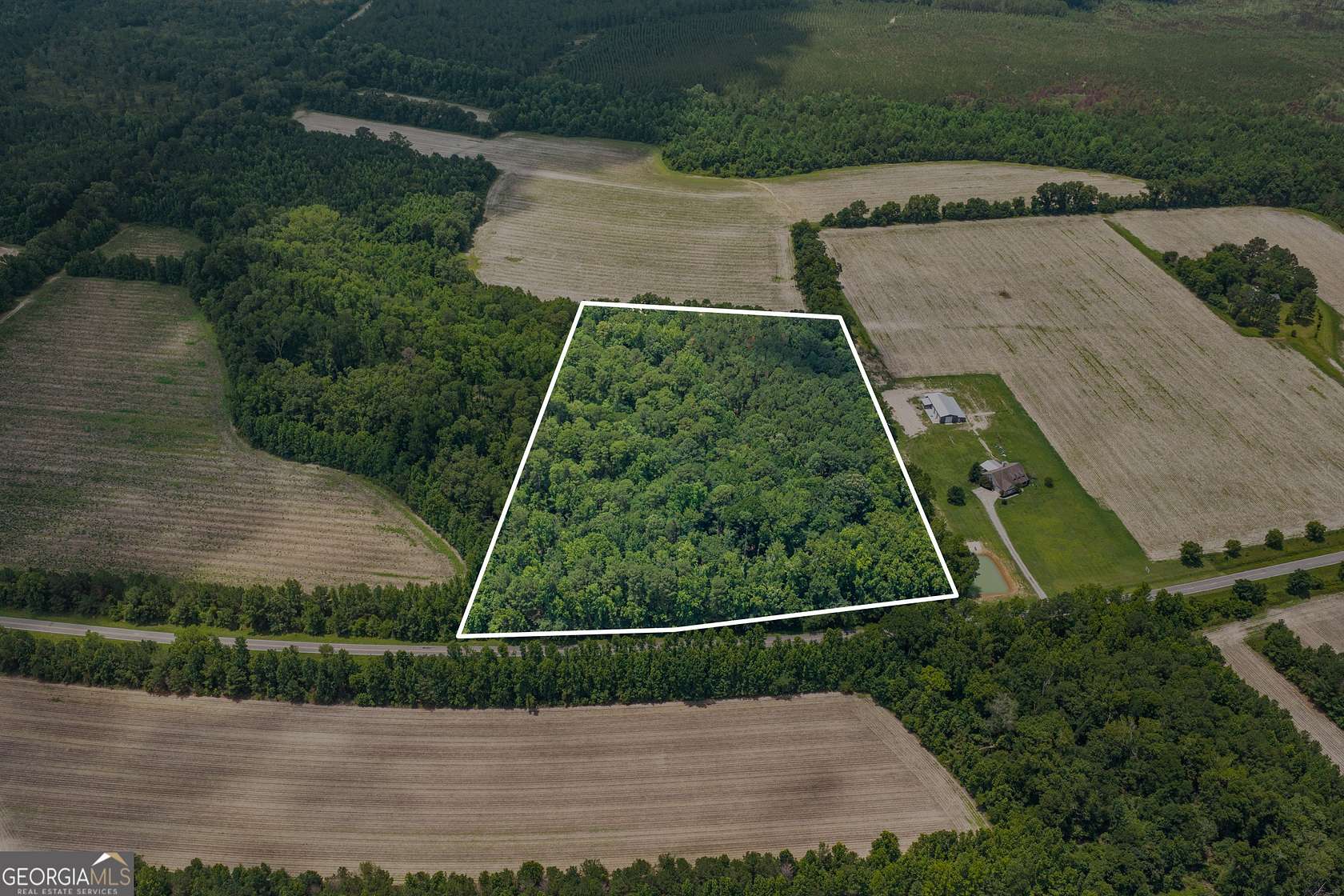 10.7 Acres of Land for Sale in Garfield, Georgia