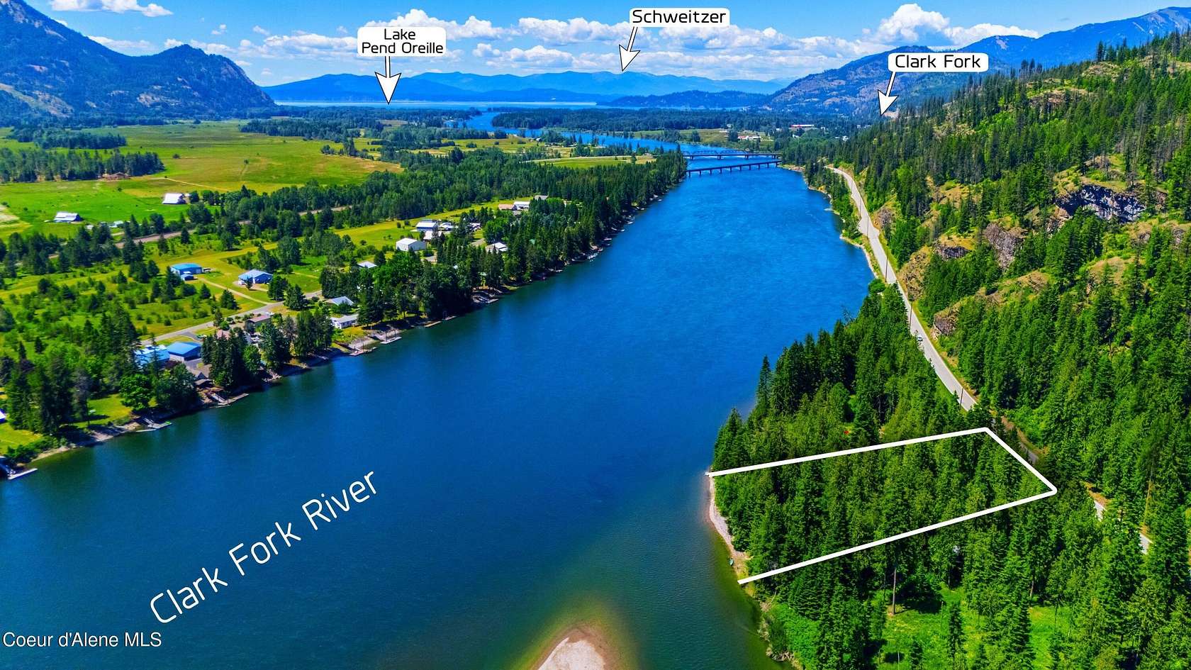 1 Acre of Residential Land for Sale in Clark Fork, Idaho