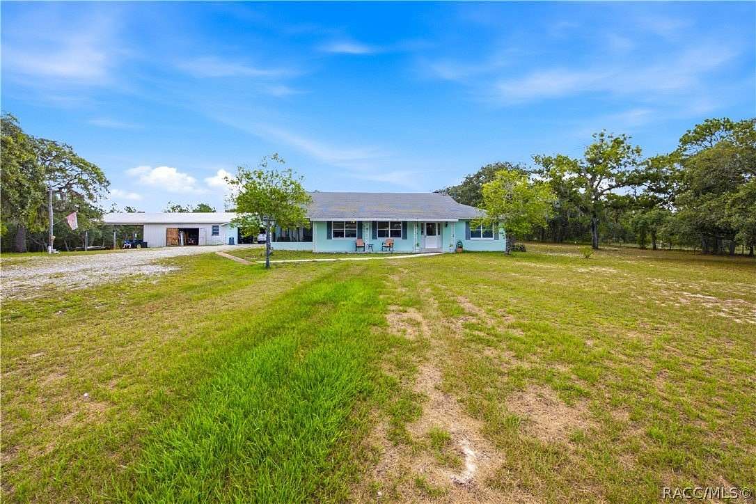 4.82 Acres of Land with Home for Sale in Homosassa, Florida